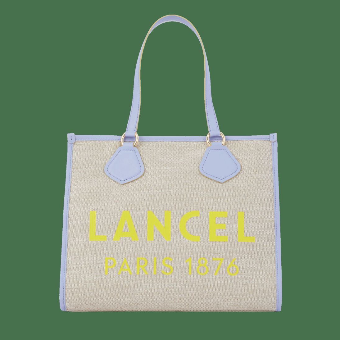Women Lancel Tote Bags | Summer Tote Natural/Lavender