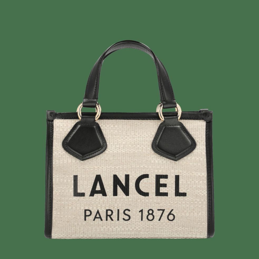 Women Lancel Tote Bags | Summer Tote Natural/Black
