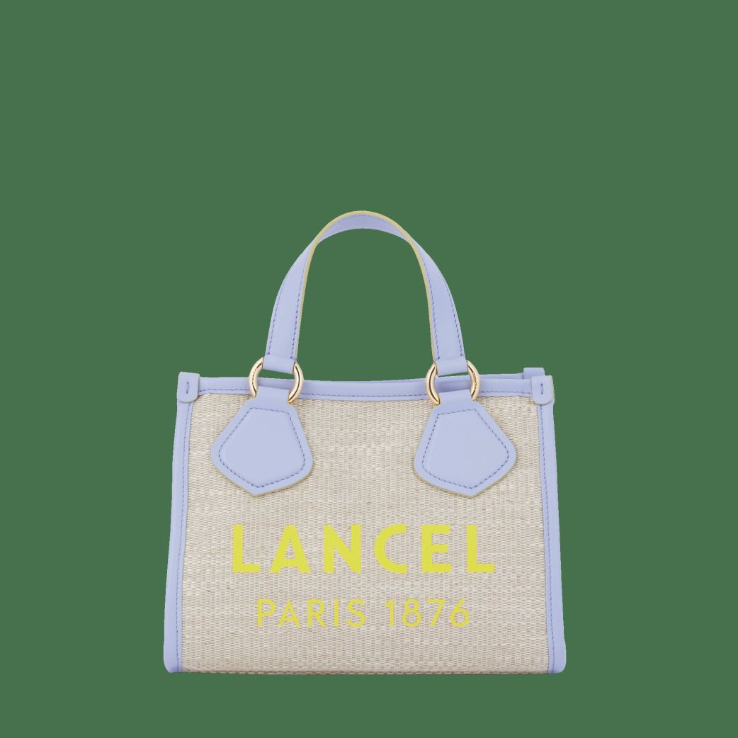 Women Lancel Tote Bags | Summer Tote Natural/Lavender
